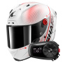 Casque Integral Shark Aeron Speed-Tech DWR + Kit Bluetooth 5S Solo