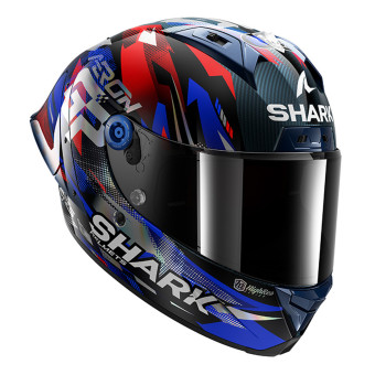 Shark Aeron Zarco GP De France Carbon Blue Chrom DBU