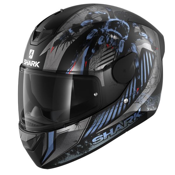 Casque Integral Shark D-Skwal 2 Atraxx Mat KAB