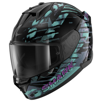 Casque Integral Shark D-Skwal 3 Reptaia Mat KXK