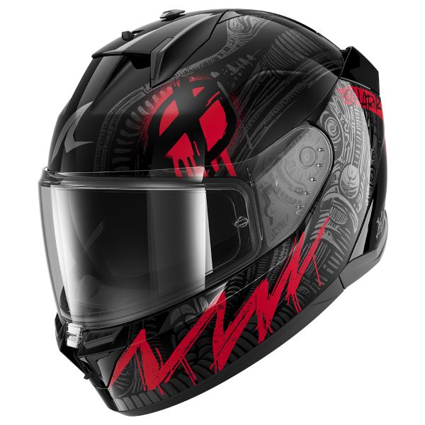 Casque Integral Shark D-Skwal 3 Shiever KAR Casque Integral Shark D-Skwal 3 Shiever KAR