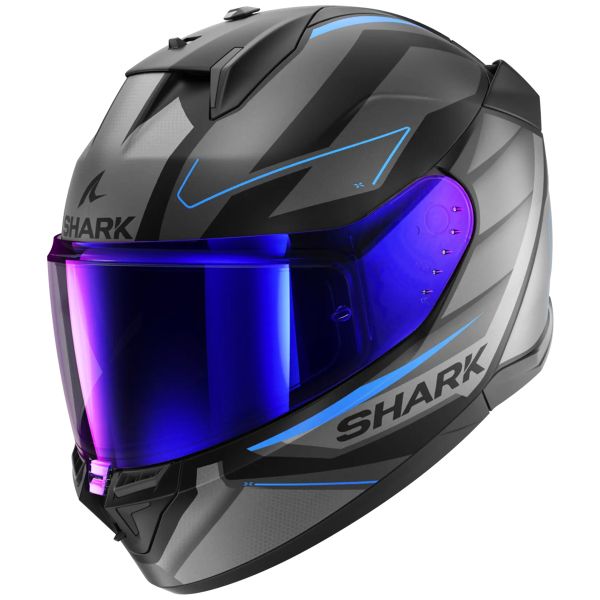 Casque Integral Shark D-Skwal 3 Sizler Mat KAB Casque Integral Shark D-Skwal 3 Sizler Mat KAB