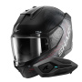 Casque Integral Shark D-Skwal 3 SP Lyne KAR + Kit Bluetooth Sena for Shark Solo