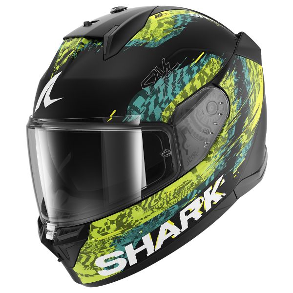 Casque Integral Shark D-Skwal 3 Speed-Vib Mat KGB Casque Integral Shark D-Skwal 3 Speed-Vib Mat KGB