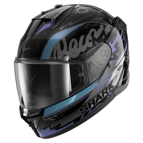 Casque Integral Shark D-Skwal 3 Streetrush KGU Casque Integral Shark D-Skwal 3 Streetrush KGU