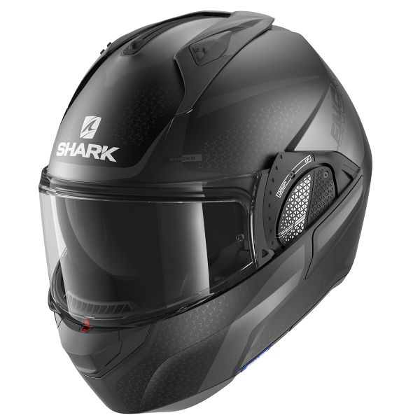 Casque Modulable Shark EVO GT Encke Mat KAA Casque Modulable Shark EVO GT Encke Mat KAA