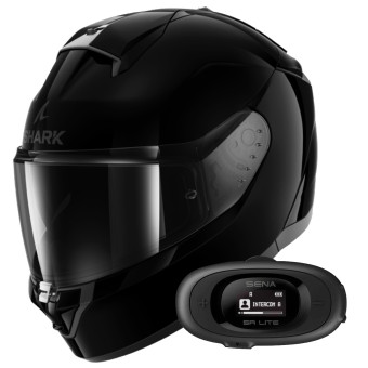 Casque Moto Bluetooth Intégral Casque pour Adulte,ECE Homologué