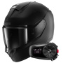 Casque Integral Shark Ridill 2 Blank Mat KMA + Kit Bluetooth 5S