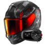 Casque Integral Shark Ridill 2 Molokai Mat KAR + Kit Bluetooth 5S Solo