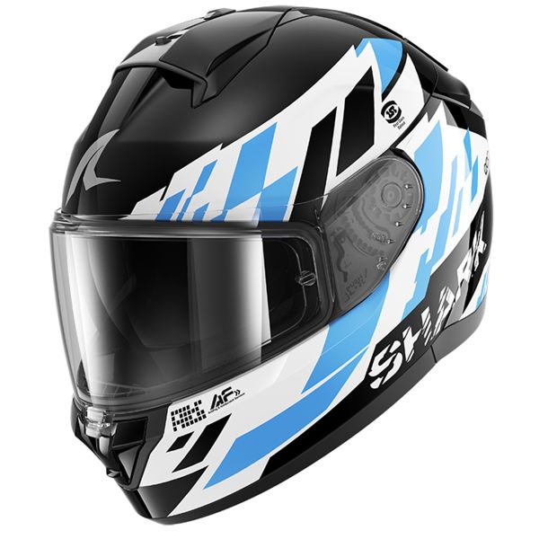 Casque Integral Shark Ridill 2 Raceblock KWB