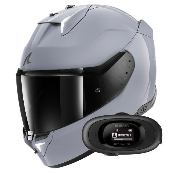 Casque Integral Shark Skwal i3 Dark Shadow Edition S05 + Kit bluetooth 5R Lite Solo