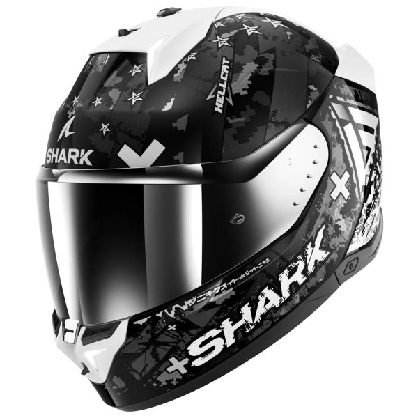 Casque Integral Shark Skwal i3 Hellcat KUS Casque Integral Shark Skwal i3 Hellcat KUS