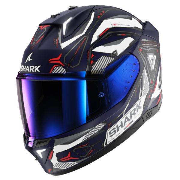 Casque Integral Shark Skwal i3 Linik BWR