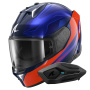 Casque Integral Shark Skwal i3 Mekarium BOB + Kit Bluetooth Sena for Shark Solo