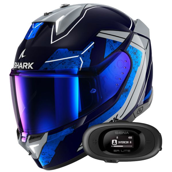 Casque Integral Shark Skwal i3 Rhad BUS + Kit Bluetooth 5R Lite Casque Integral Shark Skwal i3 Rhad BUS + Kit Bluetooth 5R Lite