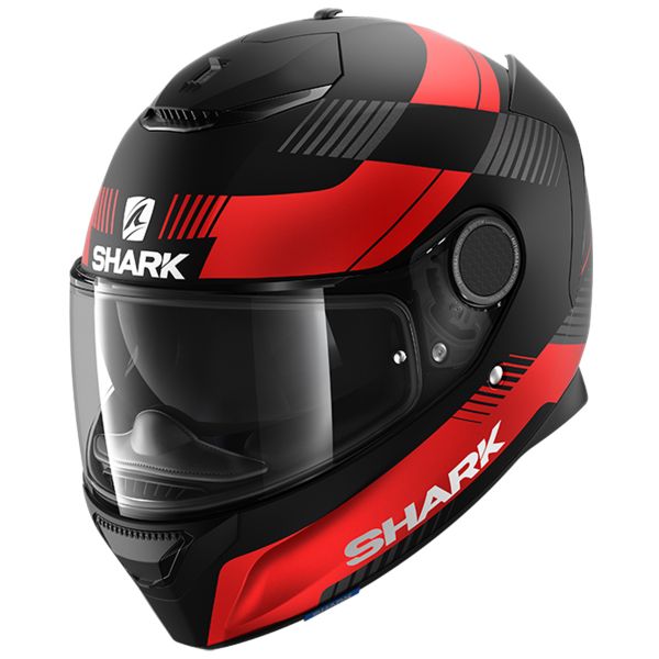 Casque Integral Shark Spartan 1.2 Strad Mat KRA