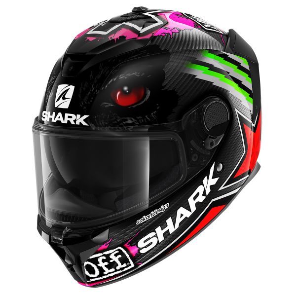 Casque Integral Shark Spartan GT Carbon Redding Signature DRG Casque Integral Shark Spartan GT Carbon Redding Signature DRG