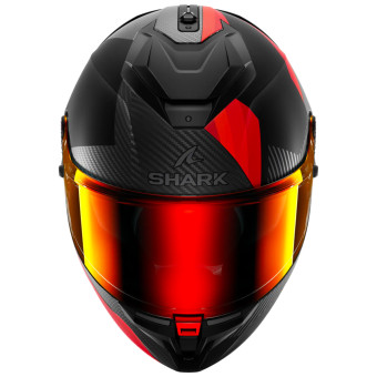Shark Spartan GT Pro Dokhta Carbon Mat DOA + Kit Bluetooth BT Mini