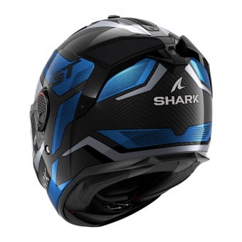 Shark Spartan GT Pro Ritmo Carbon DBU + Kit Bluetooth Lokui K30