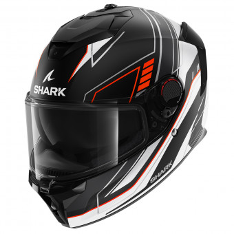 Casque SPARTAN GT REPLIKAN SHARK Rouge/Noir - , Casque intégral