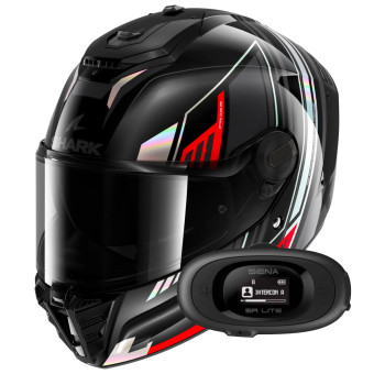 Casque Integral Shark Spartan RS Byrhon KIR + Kit bluetooth 5R Lite Solo