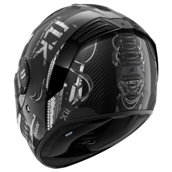 Shark Spartan RS Carbon Xbot DAS + Kit Bluetooth Lokui K30