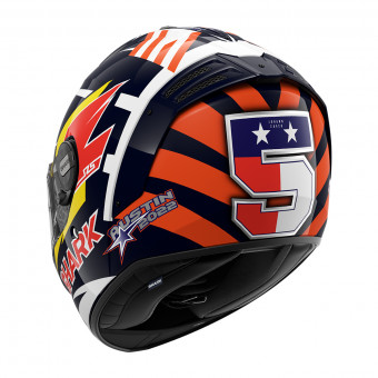 Shark Spartan RS Replica Zarco Austin BRW + Kit bluetooth 5R Lite Solo
