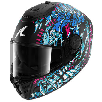 Casque Integral Shark Spartan Rs Shaytan 2 Mat KBV