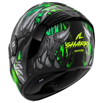 Shark Spartan RS Shaytan KGA + Kit Bluetooth Lokui K30
