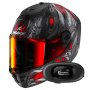 Casque Integral Shark Spartan RS Shaytan Mat KRA + Kit bluetooth 5R Lite Solo