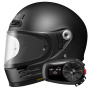Casque Integral Shoei Glamster 06 Matt Black + Kit Bluetooth 5S Solo