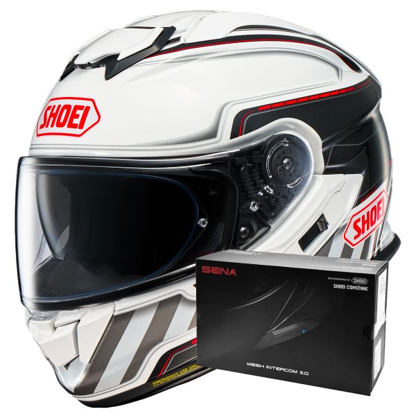 Casque Integral Shoei GT-AIR 3 Discipline TC6 + Intercom Sena SRL-03