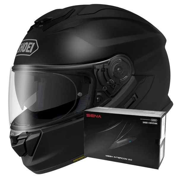 Casque Integral Shoei GT-AIR 3 Matt Black + Intercom Sena SRL-03 Casque Integral Shoei GT-AIR 3 Matt Black + Intercom Sena SRL-03
