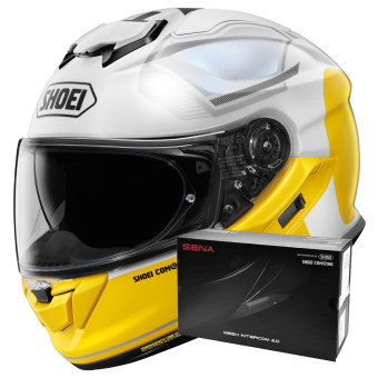 Casque Integral Shoei GT-AIR 3 Mike TC3 + Intercom Sena SRL-03