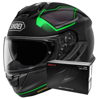 Casque Integral Shoei GT-AIR 3 Mike TC4 + Intercom Sena SRL-03