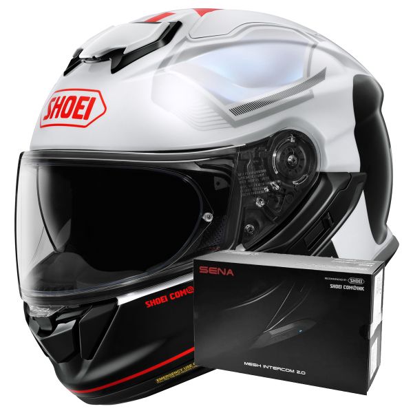 Casque Integral Shoei GT-AIR 3 Mike TC6 + Intercom Sena SRL-03