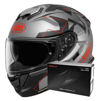 Casque Integral Shoei GT-Air 3 MM93 Collection Grip TC-1 + Intercom Sena SRL-03