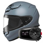 Casque Integral Shoei NXR2 Basalt Grey + Kit Bluetooth 5S
