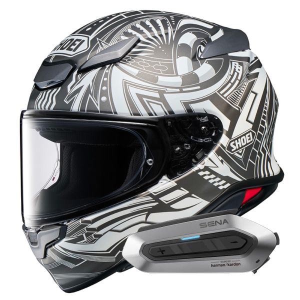 Casque Integral Shoei NXR2 Beaut TC-6 + Intercom Sena SRL-EXT Harman Kardon