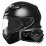Casque Integral Shoei NXR2 Black + Kit Bluetooth 5S