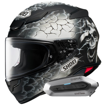 Casque Integral Shoei NXR2 Gleam TC5 + Intercom Sena SRL-EXT Harman Kardon