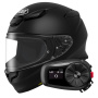 Casque Integral Shoei NXR2 Matt Black + Kit Bluetooth 5S