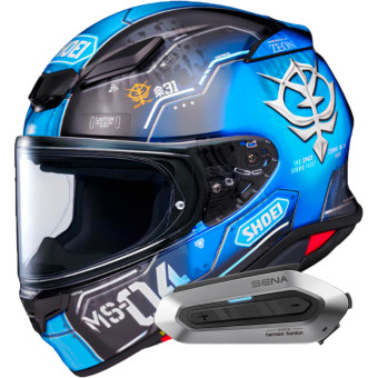 Casque Integral Shoei NXR2 MS-04 Ramba Ral's Bugu TC2 + Intercom Sena SRL-EXT Harman Kardon