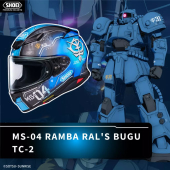 Shoei NXR2 MS-04 Ramba Ral's Bugu TC2