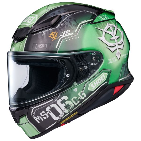 Casque Integral Shoei NXR2 MS-06C-6 Zaku II TC4