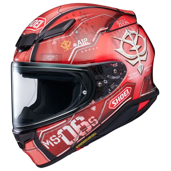 Casque Integral Shoei NXR2 MS-06S Char's Zaku II TC1