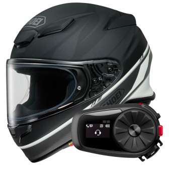 Casque Integral Shoei NXR2 Nocturne TC5 + Kit Bluetooth 5S