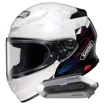 Casque Integral Shoei NXR2 Origami TC-5 + Intercom Sena SRL-EXT