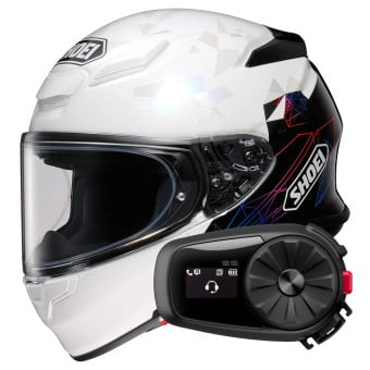 Casque Integral Shoei NXR2 Origami TC-5 + Kit Bluetooth 5S
