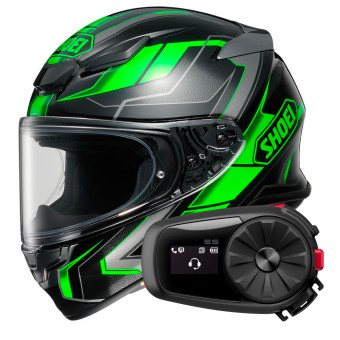 Casque Integral Shoei NXR2 Prologue TC4 + Kit Bluetooth 5S